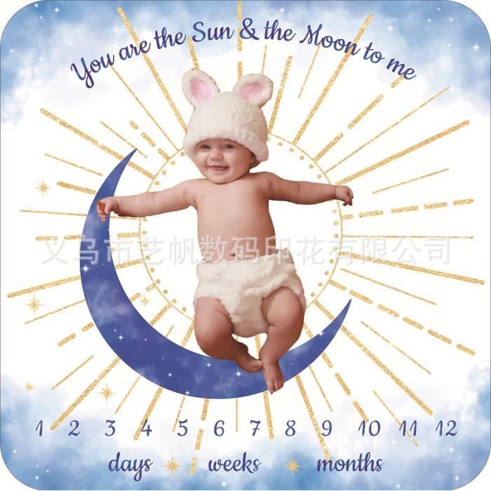 Couverture Bebe Milestone Pour Bebe Garcon Et Fille Couverture Polaire Douce Pour Personnaliser Le Nom De L Etre Cher De Bebe Cdiscount Puericulture Eveil Bebe