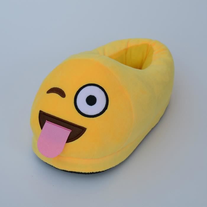 Chaussons emoji deals