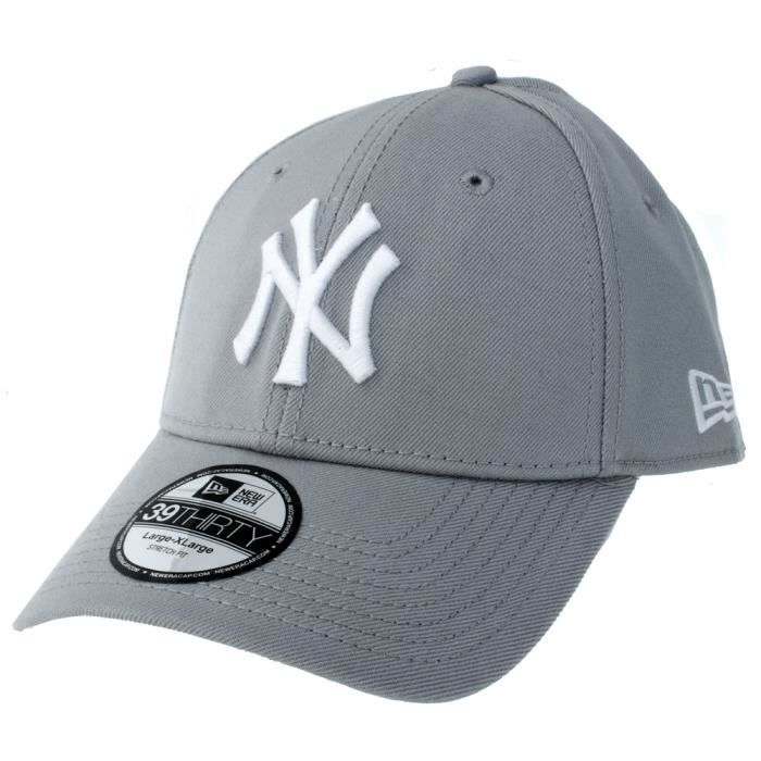 New Era 39Thirty Flexfit Casquette - NY YANKEES gr Gris