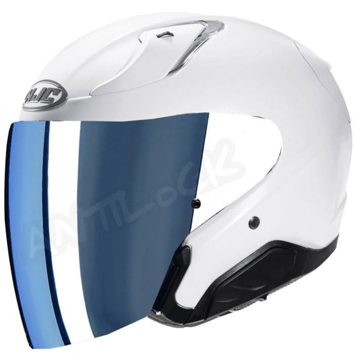 Casque Intégral Moto HJC RPHA 31 - Blanc Nacré, Taille S, Norme ECE 22.06, Aérodynamique