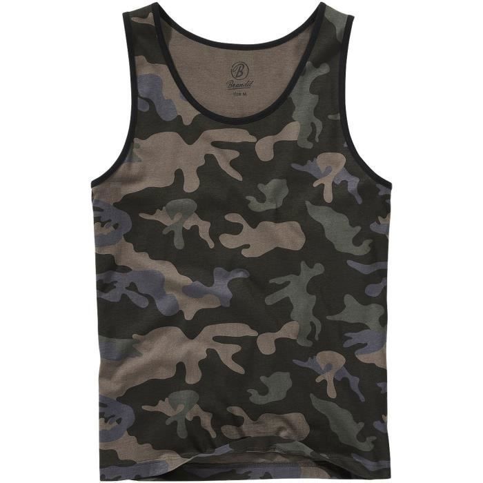 Brandit Débardeur 100% Coton - Taille S à 5XL | Coupes Confos Et Respirantes