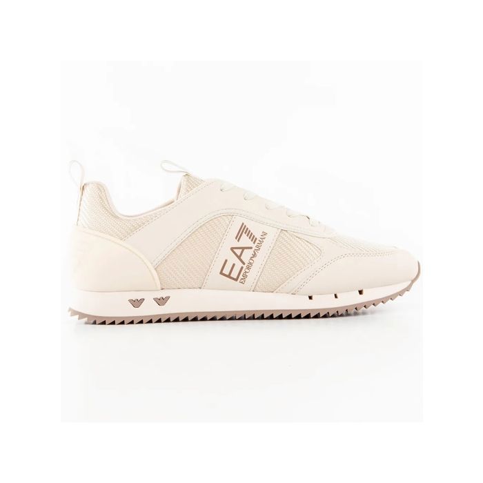 Basket EA7 Homme Heritage Beige Synthétique