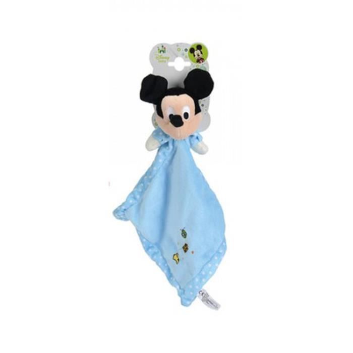 Doudou Disney Baby Plat Mickey Nicotoy Cdiscount Puericulture Eveil Bebe