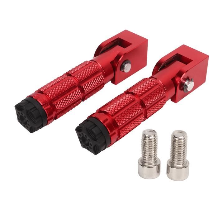 Repose-pieds Larges Dirt Bike (Nicecnc, Alu Noir) Paire, CNC