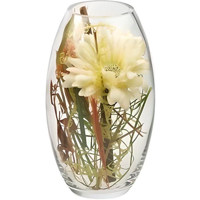 Composition Florale Fleurs artificielles dans Vase - Cdiscount Maison