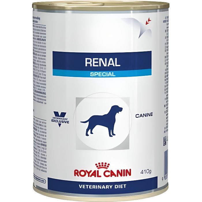 Aliment médicalisé - Royal Canin - Renal Special - Pâtée humide - 410g - Chien moyen junior Aliment médicalisé - Royal Canin - Renal Special - Pâtée humide - 410g - Chien moyen junior