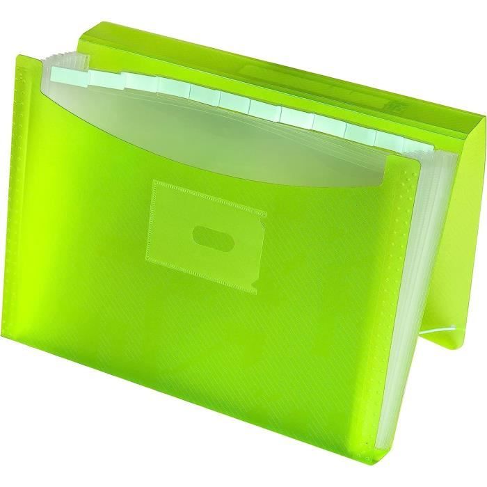 Boîtes De Classement CYEER A4 - Lot De 10, Plastique Noir, Tranche 75mm - Pour Bureau, École, Archivage