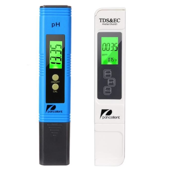 Stylo De Test De Qualité De L'eau 3 En 1 Portable Numérique TDS PH TEMP Mètre Testeur De Qualité