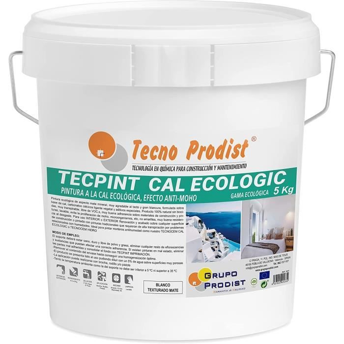 TECNO GIPS VERZÖGERT 5kg - Profi Gips Mit Verlängerter Arbeitszeit Für Putz & Reparaturen