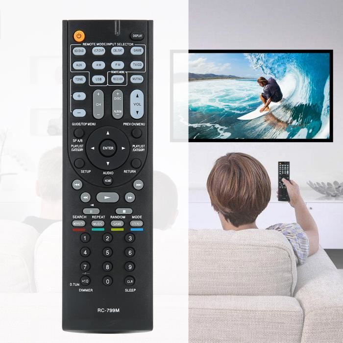 Nouveau Rc4592 Télécommande De Remplacement Rc1828 Tv Télécommande Pour