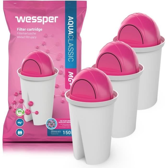 Pack 12 Cartouches Filtrantes PearlCo Universal Classic – Compatibles Brita Classic – Eau Pure Et Goût Amélioré