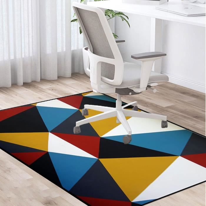 100 * 80Cm Tapis De Chaise À Rouler Pour Chaise De Bureau En Bois Dur ...