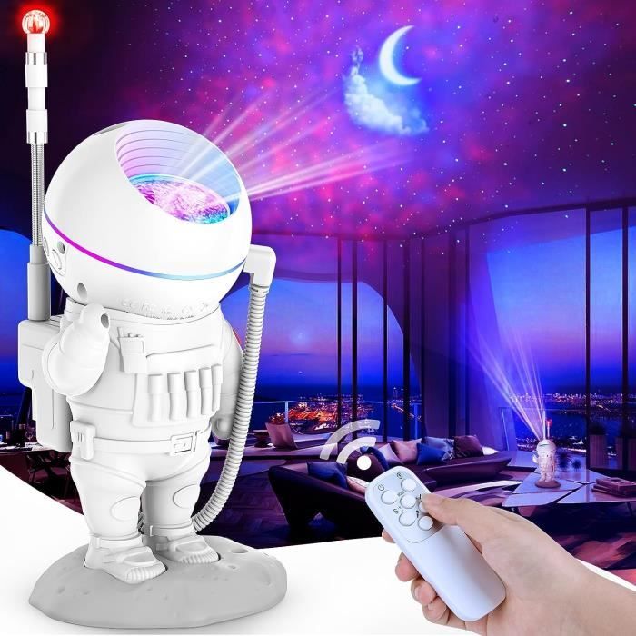 Astronaute Projecteur, Projecteur Ciel Etoile Avec 8 Modes