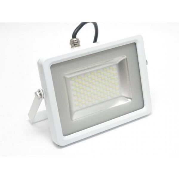 Lampe d'extérieur LED blanche, Projecteur LED 50W = 550W, blanc chaud  3000K