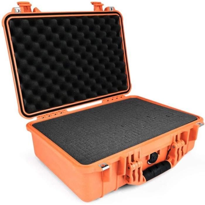 Valise PELI 1500 Noire - 19L - Étanche IP67 - Protection Max Pour Caméras Et Équipements
