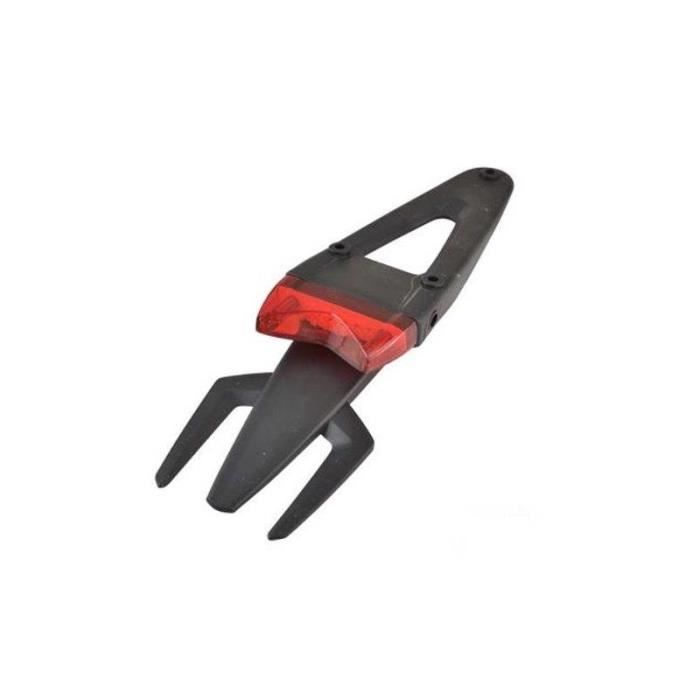 Feu Arrière LED Rouge Avec Bavette Pour Moto Tout-terrain – Universel, étanche, 12V