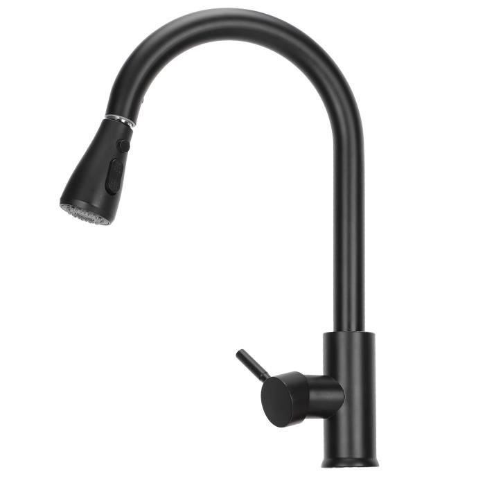 YOSOO Kitchen Sink Faucet, 360° Rotating Faucet Pull Out Kitchen Faucet