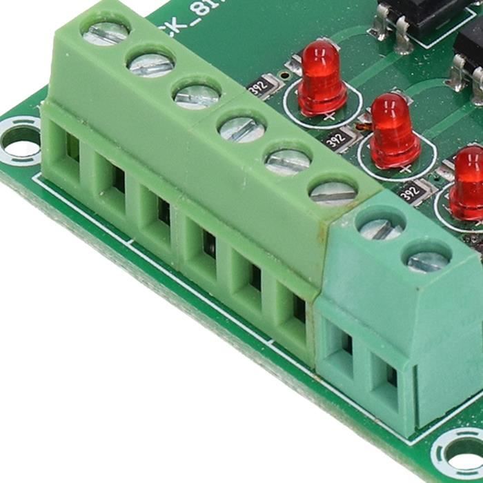 Carte Isolation Optocoupleur 8 Canaux 220V AC - Module Détection Tension PLC Bricolage