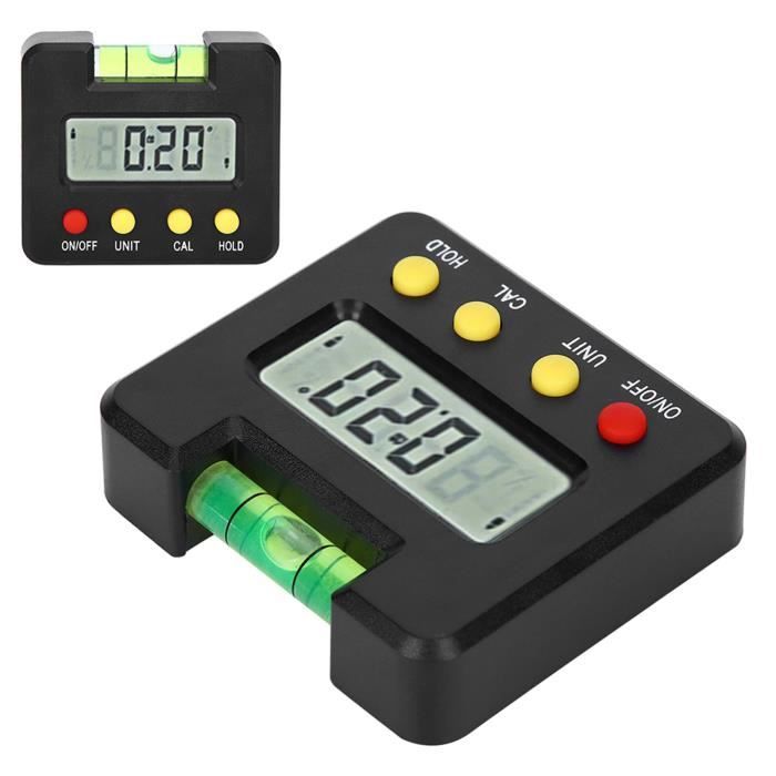 Inclinomètre Numérique LCD IP54 - Boîtier Angle Mètre Avec Rétroéclairage, Pour Bois, Construction, Bricolage - 2