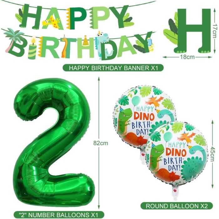 Ballon Anniversaire Dinosaure T Rex : Anniversaire dinosaure sur
