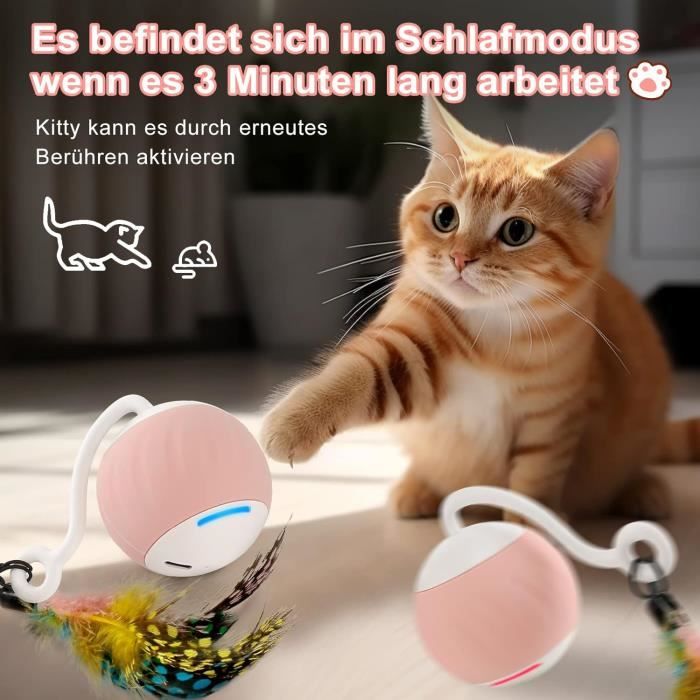 5 Têtes De Rechange Libellule Pour Jouet Chat - En Peluche Douce - Compatible Teaser Et Perches Interactives