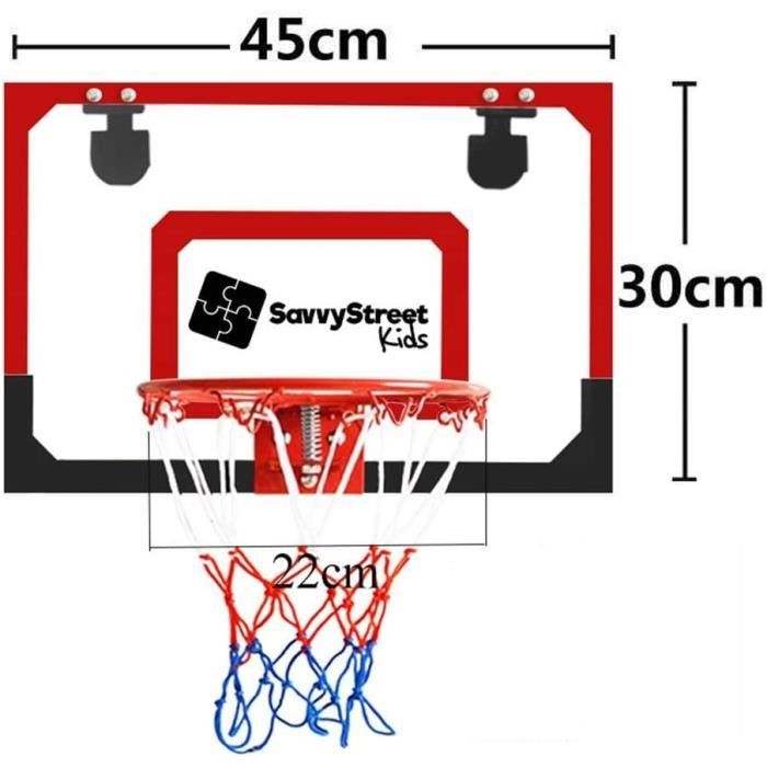 Le panier de basket fixé au mur joue le jeu de basket-ball pour la