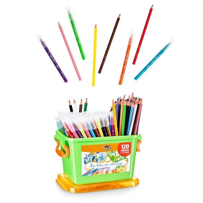 LSYYSL 10 boîtes de Crayons de Couleur, 1 Gomme, Mini Jeu de coloriage, 6  Crayons de Dessin pour Enfants, Cadeau d'anniversaire pour Enfants,  Convient pour la Maternelle, l'école (6 pièces par boîte) 