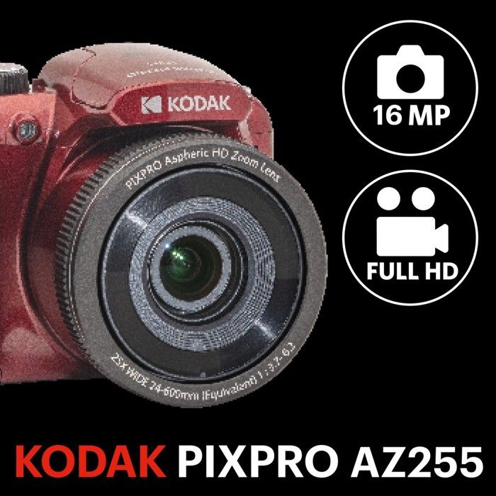 KODAK Pixpro Astro Zoom AZ255 + Carte Mémoire SD 32 Go Appareil Photo