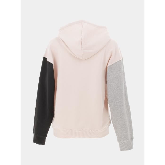 Sweat capuche Adidas W bl ft o hd Rose Femme Manches longues Cdiscount Pret a Porter