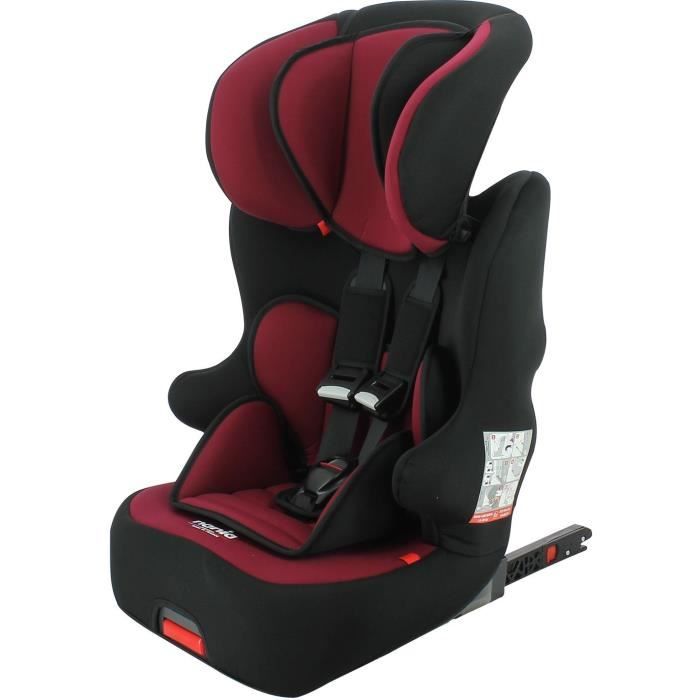 Siege auto nania rouge et noir outlet