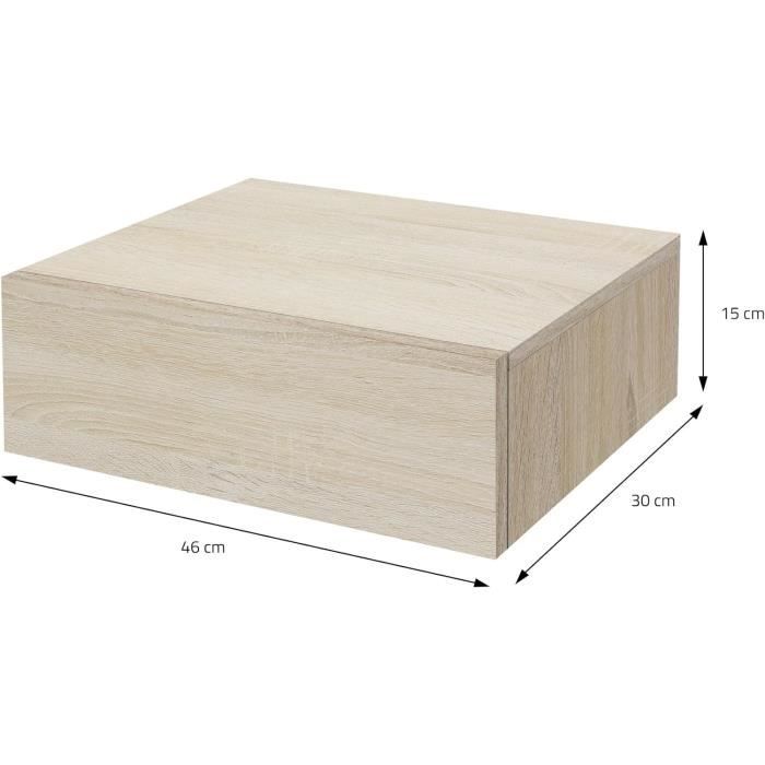 Table De Nuit Suspendue Avec 2 Tiroirs Commode Table De Nuit Gris Aspect Beton 91610478 Table De Nuit Suspendue Avec 2 Tiroirs Commode Table De Nuit Gris Aspect Beton 91610478