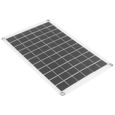VBESTLIFE Panneau Solaire Panneau de cellule solaire portable 100W monocristallin 12/24V sortie USB pour remorques de voiture Yacht-2