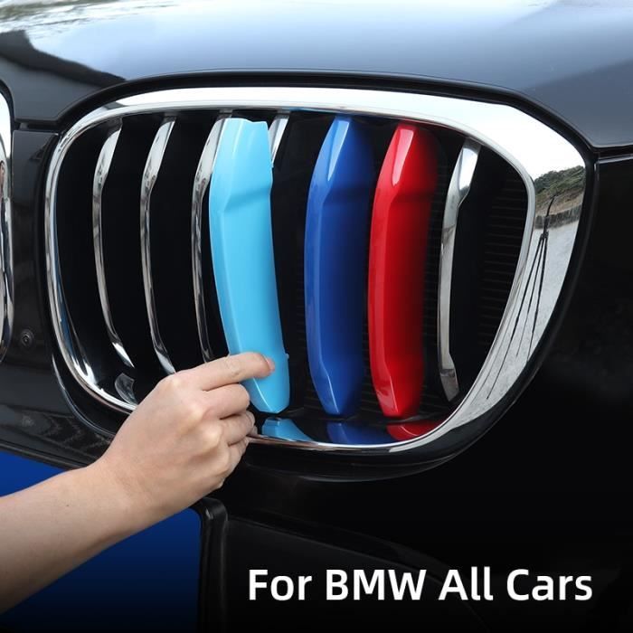 Décoration intérieure,Autocollant tricolore pour décoration de voiture,3  pièces,pour BMW série 1234567 - Type X1 F48 16-19 7trim - Cdiscount Auto
