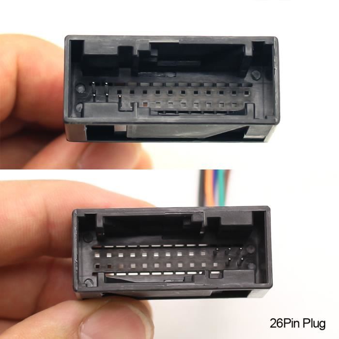 Convertisseur RVB Vers AV (CVBS) 12V 5W - Compatible RCD510 RNS510 RNS315 - Pour Caméra De Recul - Matériau ABS Léger