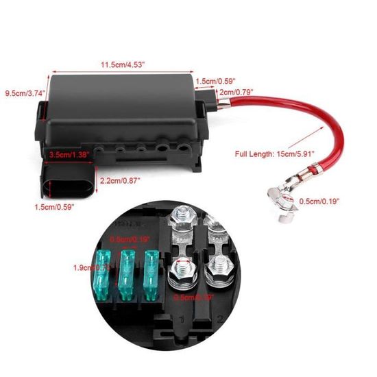 Jetta Mk4 Beetle boîte à fusibles de batterie de voiture borne fixe support de boîte à fusibles de Circuit Standard 99-04 1j0937550a porte-fusible automobile avec 9 fusiblesboîtier fusible a3 8l caja Jetta Mk4 Beetle boîte à fusibles de batterie de voiture borne fixe support de boîte à fusibles de Circuit Standard 99-04 1j0937550a porte-fusible automobile avec 9 fusiblesboîtier fusible a3 8l caja