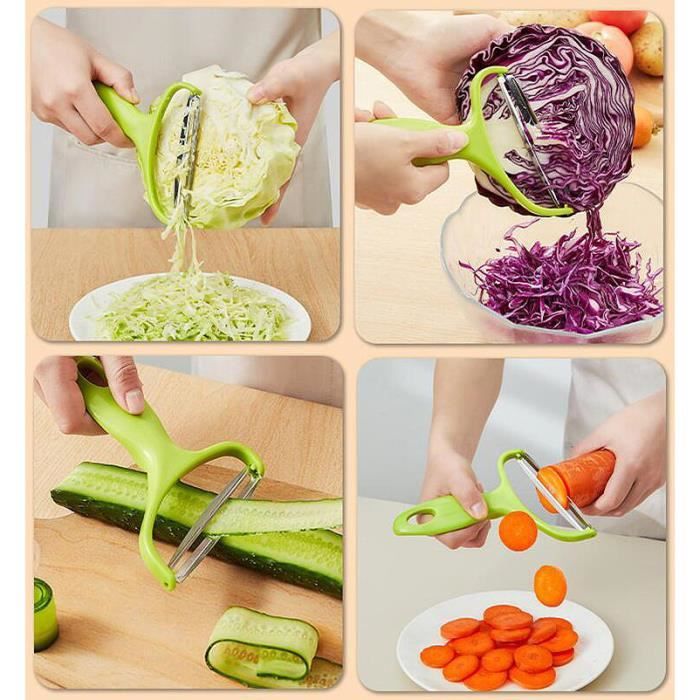 Rasoir à légumes éplucheur à légumes Fackelmann Elemental