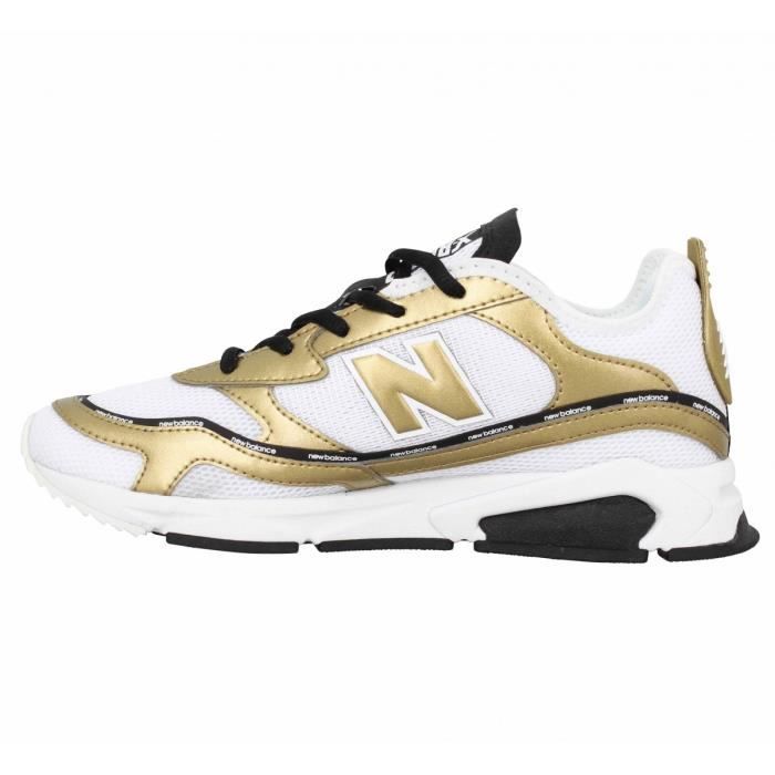 Baskets NEW BALANCE WSX RC toile Femme 36 Blanc Or Blanc multicolor or Cdiscount Chaussures