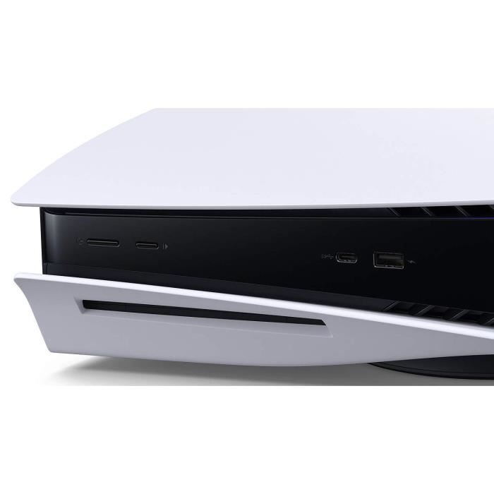 Console de salon - Sony - Playstation 5 Digital Edition - 825 Go - Bundle -  Blanc - Cdiscount Jeux vidéo