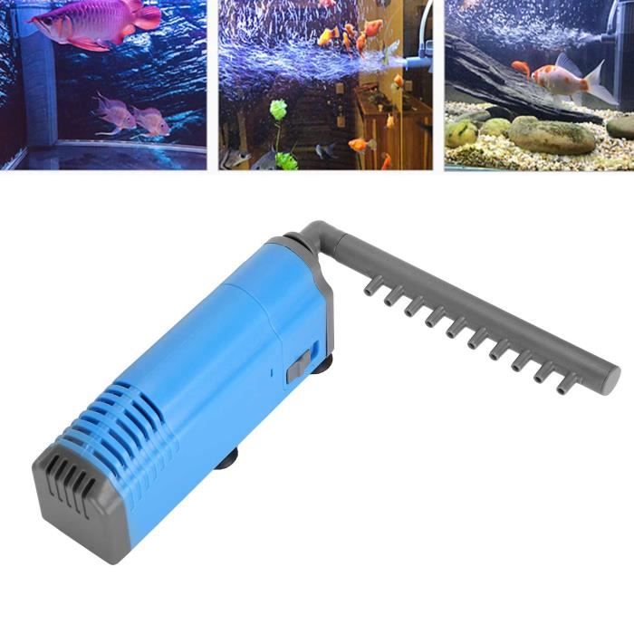 Mini-pompe à eau submersible ultra-silencieuse fontaine à réservoir pour  aquarium d'étang à poissons EU (220V-240V) -DUO - Cdiscount Animalerie