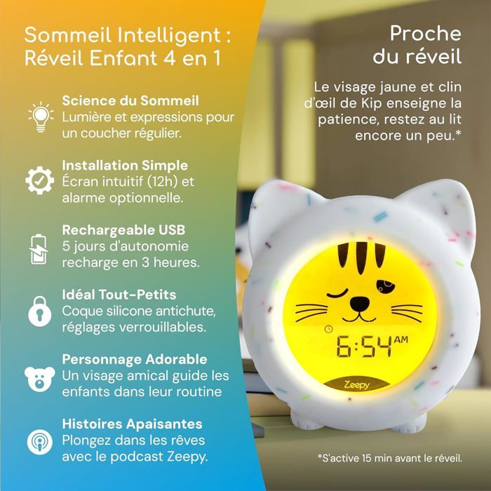 Réveil, Réveil à quartz lumineux pour enfants avec motif dessin animé Réveil, Réveil à quartz lumineux pour enfants avec motif dessin animé