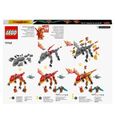 LEGO Ninjago 71762 Le Dragon de Feu de Kai - Évolution, Jouet de Ninja, Figurines de Combattant, 6 Ans-5