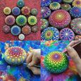 Outils de pointage de Mandala pour peinture de roches, peinture de pierres, outils de pointage pour peinture-0