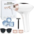 1...LIKE NO OTHER Épilateur électrique pour femme,épilateur laser IPL avec fonction refroidissement,9 niveaux d'énergie,3 fonctions HR/SC/RA,2 modes