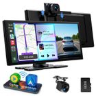 CAMPARK 11.26'' Autoradio Carplay Android Auto Dashcam 2.5K+1080P Caméra de recul Écran Tactile/Mirror Link/Bluetooth/GPS/FM