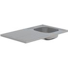 ALLIBERT BATH & DESIGN ALLIBERT Evier de cuisine EKINOX inox 100cm - Siphon inclus