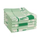 KID PARADISE Torchons de cuisine - Torchon - Lot de 5 - 100% Coton - Vert - 47 cm x 65 cm