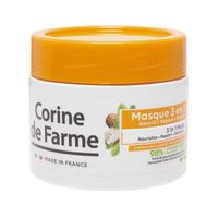 Corine de Farme - Masque capillaire 3en1 300ml - Beurre de Karité - Nourrit, Répare et Démêle les cheveux 