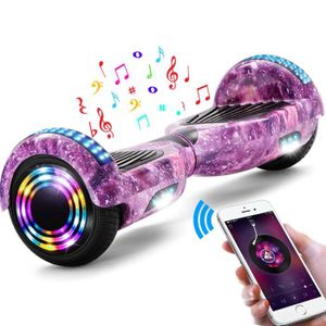 HOVERBOARD Hoverboard Rose Galaxie 6,5 Pouces Gyropode avec B
