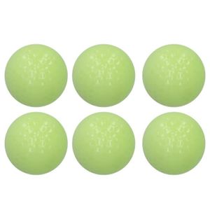 BALLE DE GOLF Qiilu Balles de golf lumineuses 6 pièces / ensembl