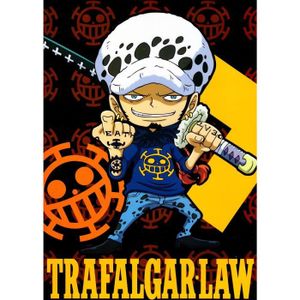 Poster One Piece - Wanted Trafalgar Law 52x35cm - Cdiscount Maison